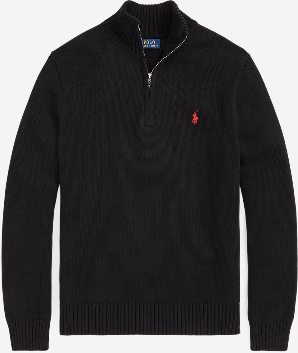 Ralph Lauren Half-Zip Sweater (Premium wol) – productfoto 2