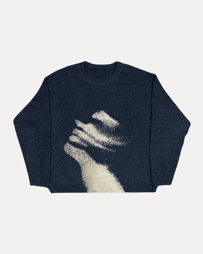 Viral Outfit - Blurred Knit