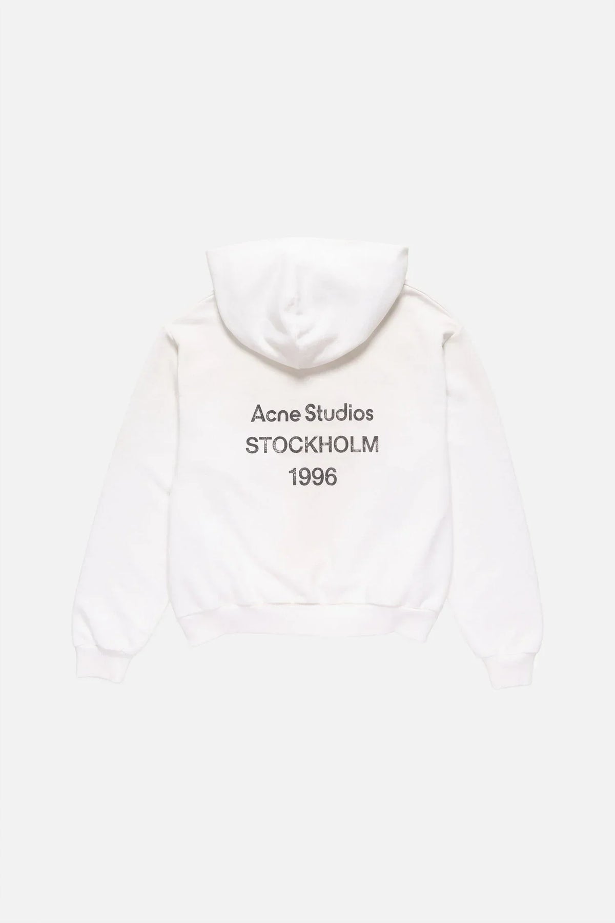 Acne Studios Fleece Logo Hoodie – productfoto 3